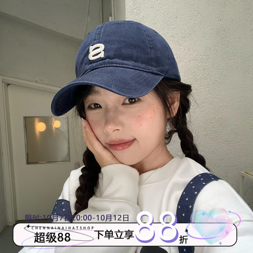 陈奶奶纯棉百搭可调节棒球帽