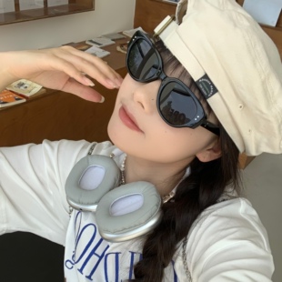 陈奶奶/甜酷网红猫眼墨镜女复古y2k辣妹防晒时尚太阳眼镜