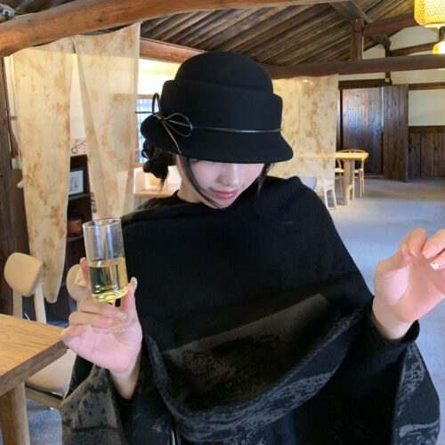 陈奶奶中式美学仿羊绒大披肩