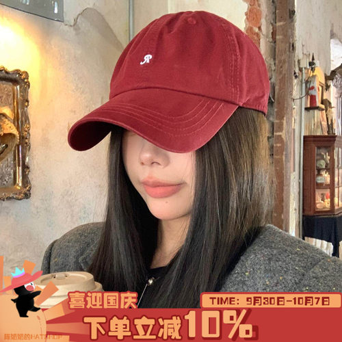 街头风简约软顶刺绣棒球帽