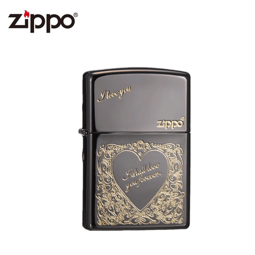 zippo爱你送礼防风打火机