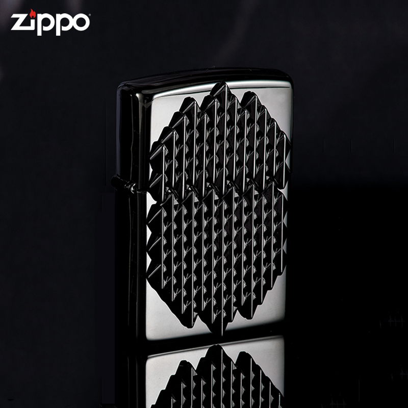 zippo仿生鳞甲送礼防风打火机