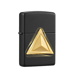 正版ZIPPO打火机理智的爱系列潘洛斯三角没有防风打火机送礼物男