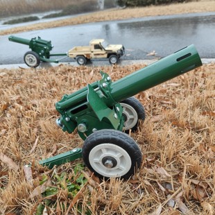 大炮意大利炮榴弹炮高射炮可打飞鞭炮模型手工过年放鞭炮神器玩具