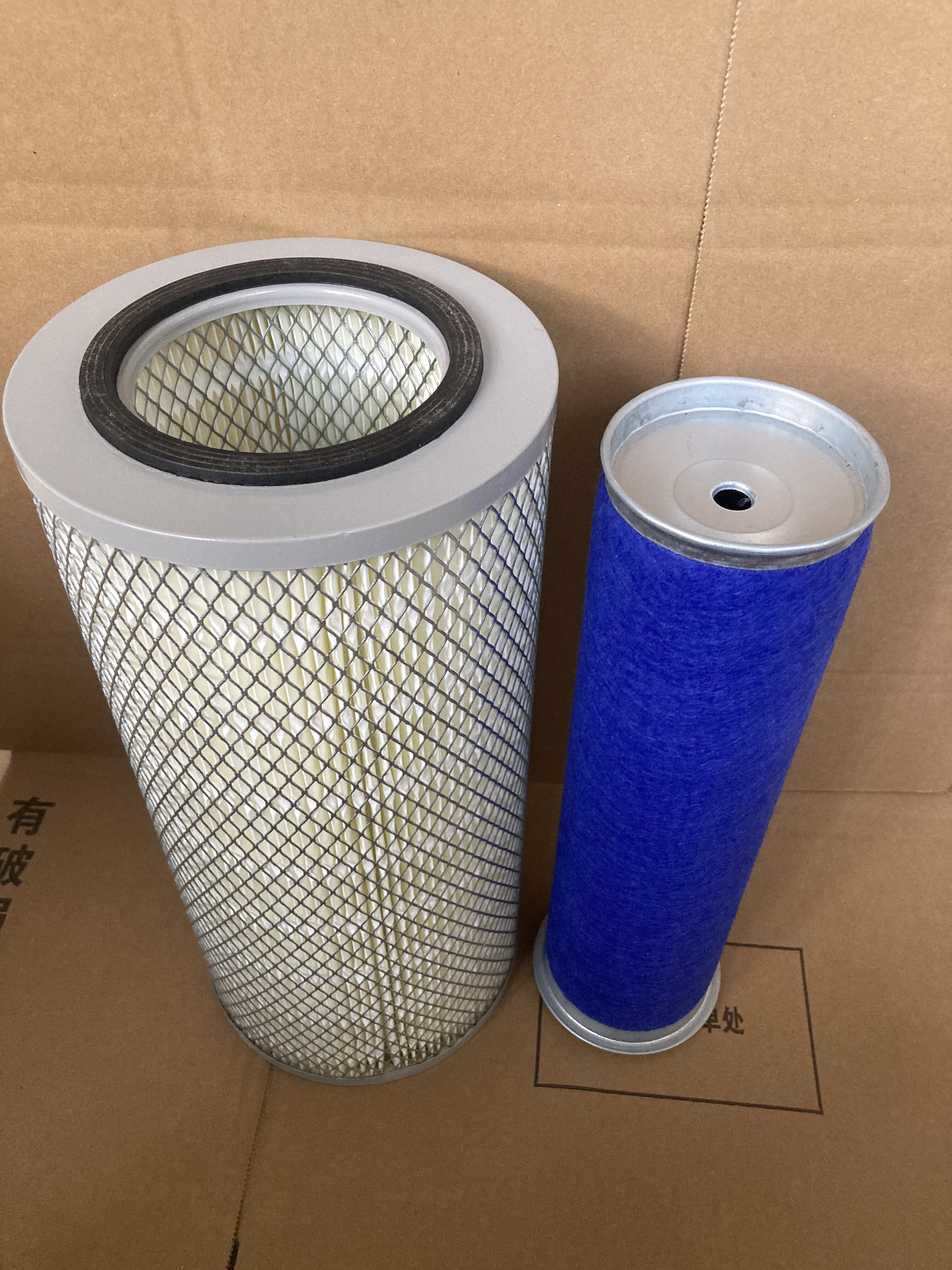 K1532空滤适用朝柴6102明宇莱工936小铲车926装载机1532空气滤芯