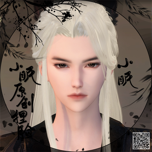 【小眠捏脸】阿浪 逆水寒神相血河龙吟玄机鸿音铁衣碎梦九灵成男 - 封面