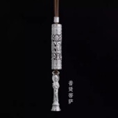 十二生肖守护神藏银本命佛吊坠男女士款 项链 2024本命龙年佛牌个性