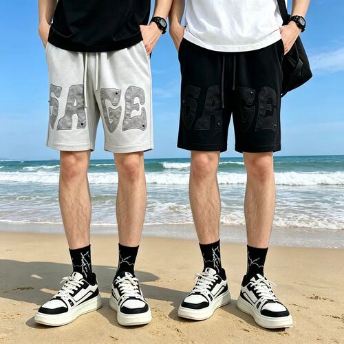 狐轩男装夏季薄款时尚休闲五分裤