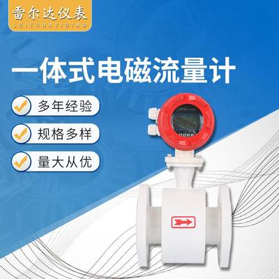 电磁流量计DN50分体式/一体式耐腐蚀高精度