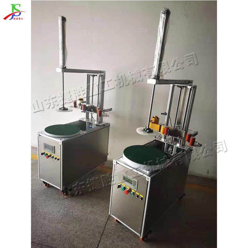 自动上断胶带缠绕机 台式货物缠绕包装机 Cargo parcel machine