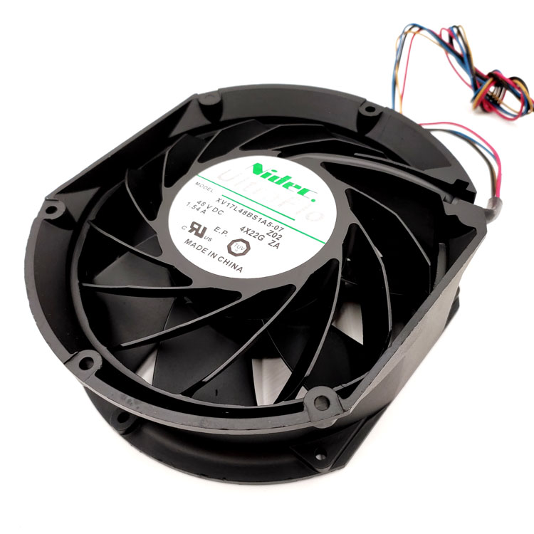 日本Nidec XV17L48BS1A5-07 17251 48V1.54A 17CM原装4线散热风扇