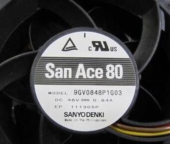 三洋 8038 48V 0.84A 散热风扇 9GV0848P1G03
