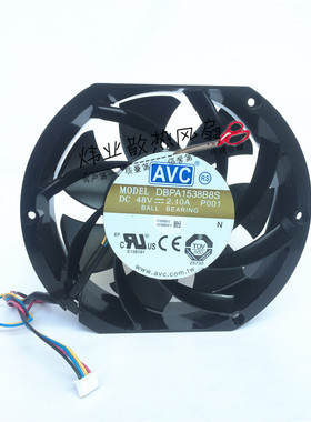 原装AVC DBPA1538B8S P001 48v 15038 2.10A金属暴力散热风扇