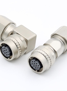 SM10S CM10-SP10S-M 安川三菱伺服电机编码器插头 连接器DDK-10芯