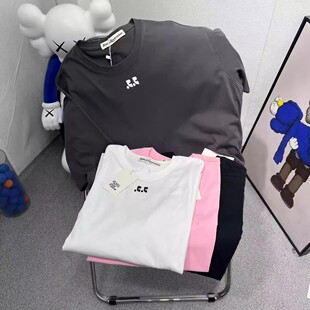 韩国RestAndRecreation短袖 T恤字母印花RR短t潮牌休闲纯棉情侣款