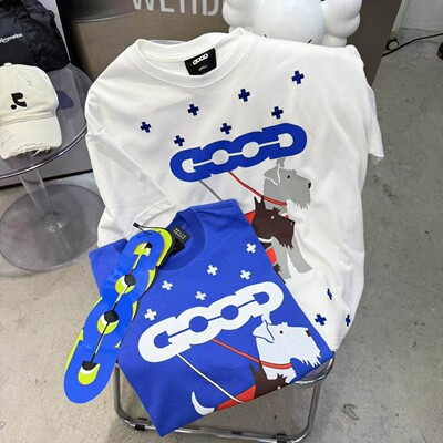 GOODBRAND短袖t恤雪纳瑞潮牌宽松