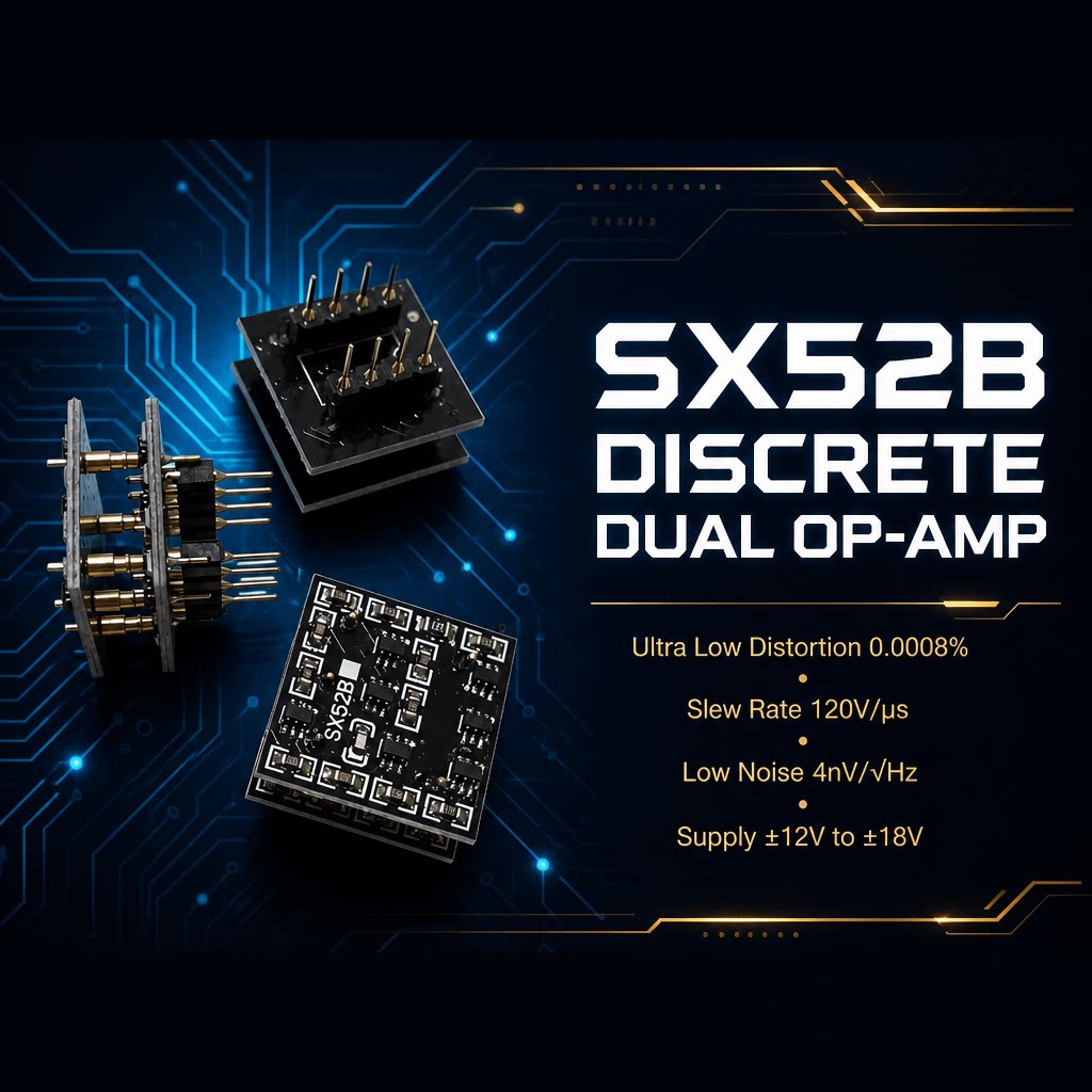 SX52B甲类分立元件双运放模块升OP06AT AM09922AT AMP9928AT 1 02