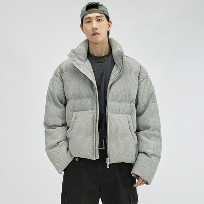 HAMB原创高级90白鸭绒立领羽绒服