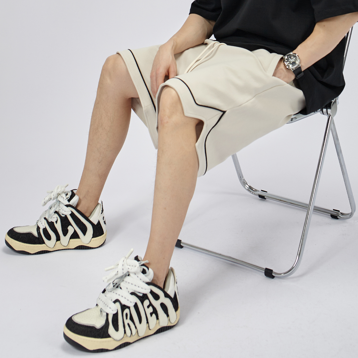 HAMB原创美式街头休闲宽松短裤