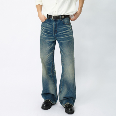 高品质牛王好版型自制开发牛仔裤