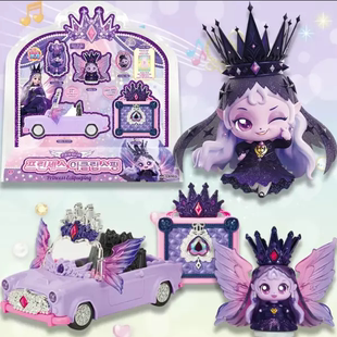 韩国萌可第七季月食月神公主敞篷汽车儿童奇妙女孩过家家玩具套装
