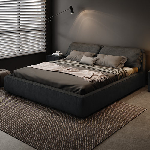 布艺床大象耳朵猫抓布2024新款