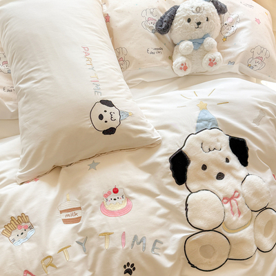 A类100全棉被套单件纯棉被罩儿童