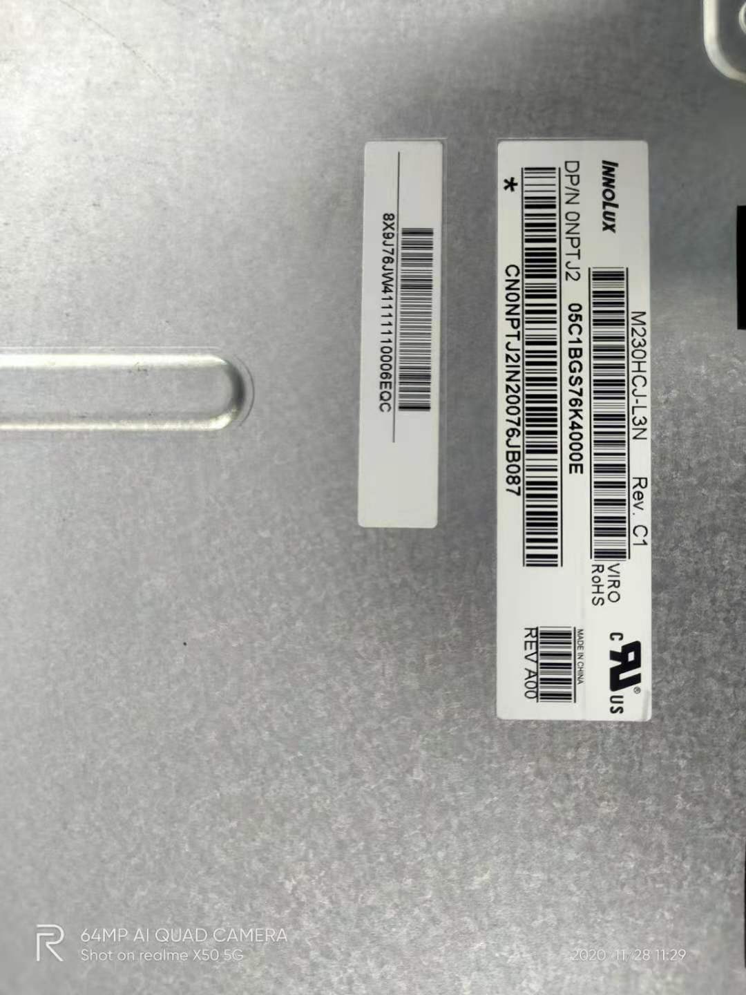 M215HW03 T215HV01.0 M215HCJ-L3N m230hge-L20 HM215WU液晶屏幕