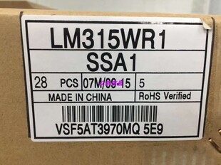 LM315WR1-SSA1全新原装屏幕 可配4K驱动板 EDP屏线