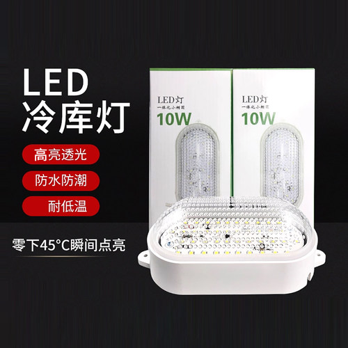 LED冷库灯10W免驱动椭圆灯