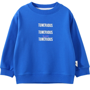 断码特价瑁恩瑁爱儿童春秋款纯棉卫衣女童长袖男童圆领春装上衣