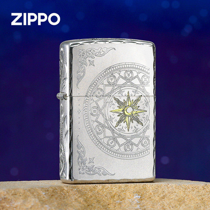 ZIPPO打火机正品 十二星罗盘精雕繁花咬边 实用防风新年礼物生日,ZIPPO/瑞士军刀/眼镜,ZIPPO/芝宝,淘宝优惠券,粉丝福利购,淘宝优惠卷