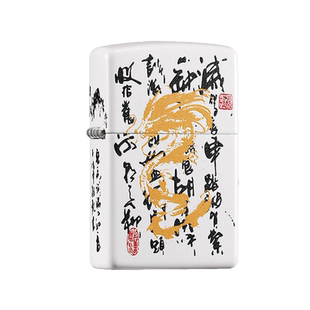 zippo打火机满江红官方旗舰正品芝宝防风煤油创意彩印 送男友礼物