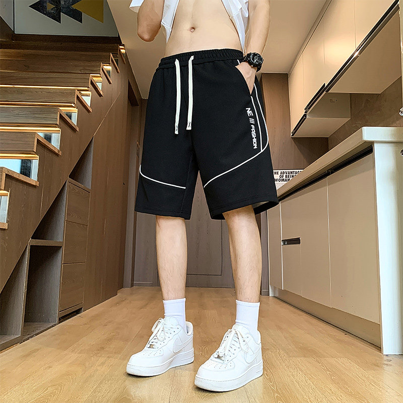 CMKC宽松篮球运动短裤男夏季速干透气青少年黑色五分裤潮流休闲