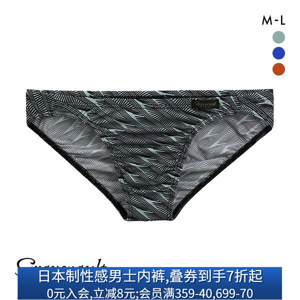 Gravevault内裤男日本制柔软亲肤弹力透气性感紧身低腰三角裤228