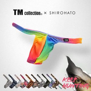 TM collection男士内裤日本制柔软舒适亲肤透气性感低腰丁字T裤