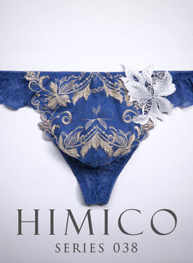 HIMICO性感男士蕾丝低腰丁字内裤