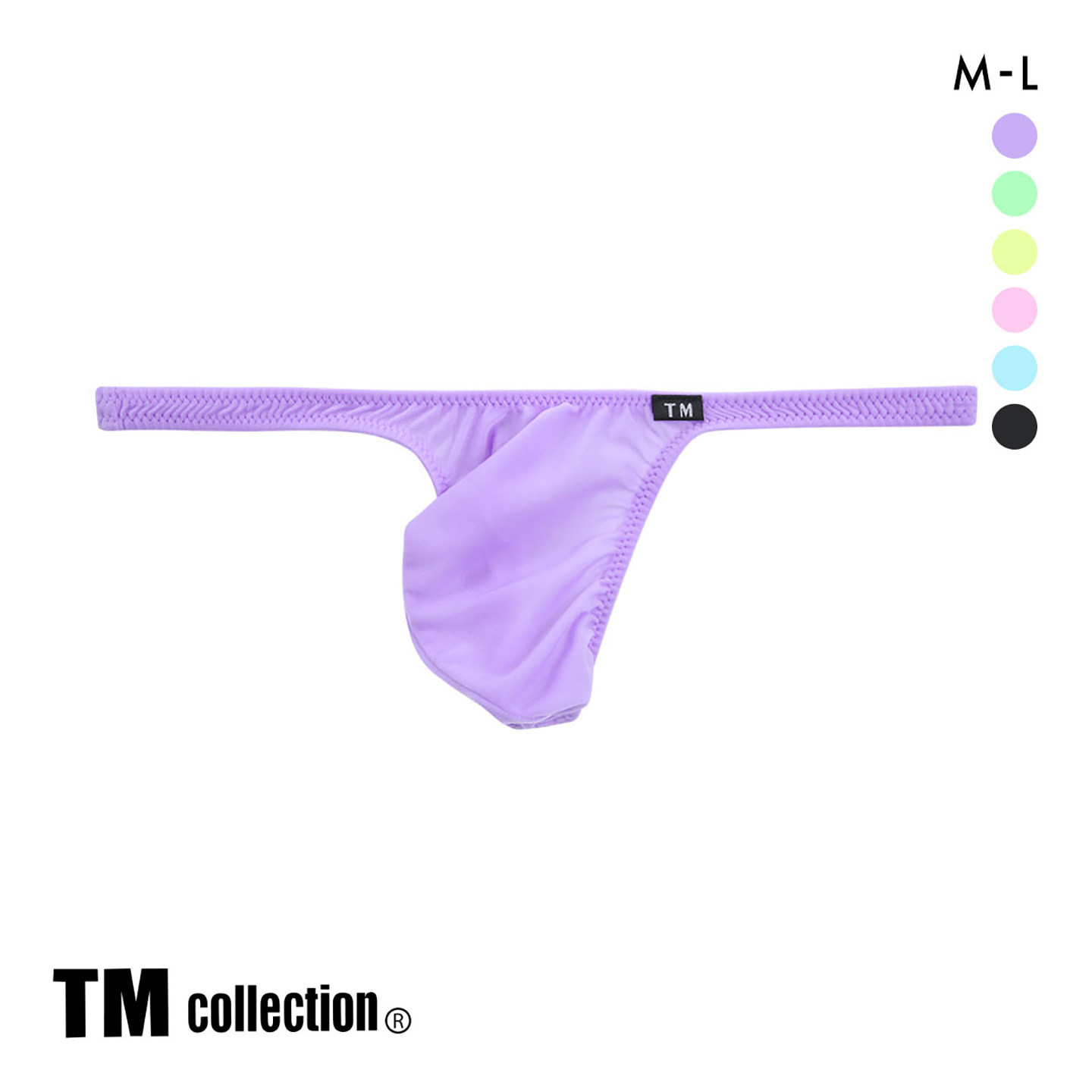 TM collection男士内裤日本制薄款透气性感微透紧身低腰丁字T裤