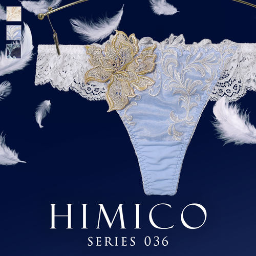 HIMICO透肤蕾丝无痕性感丁字内裤