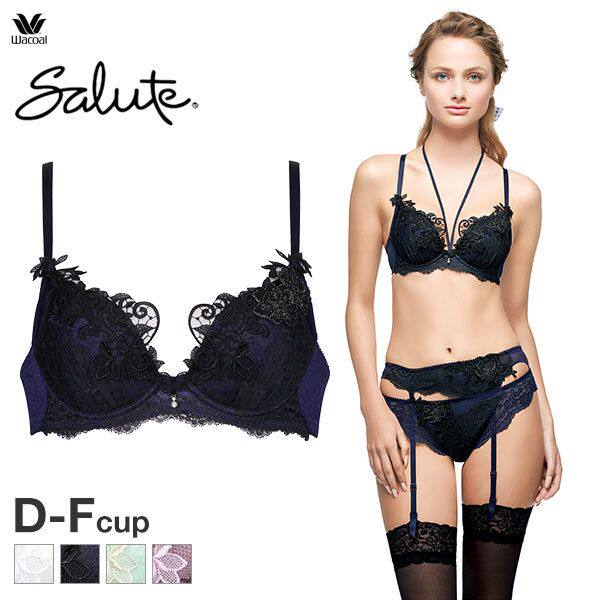 文胸D-F码Wacoal华歌尔Salute 19AW s16系列美胸奢华蕾丝3/4罩杯