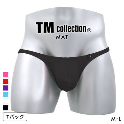 TM collection日本制男士内裤时尚哑光雾面性感泳衣低腰丁字T裤