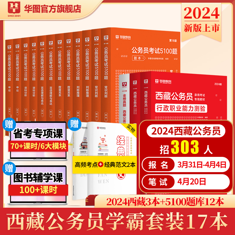 2024西藏公务员考试用书