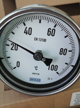 WIKA双金属温度计 S55 A55 A52  R52系列 EN13190 威卡温度表