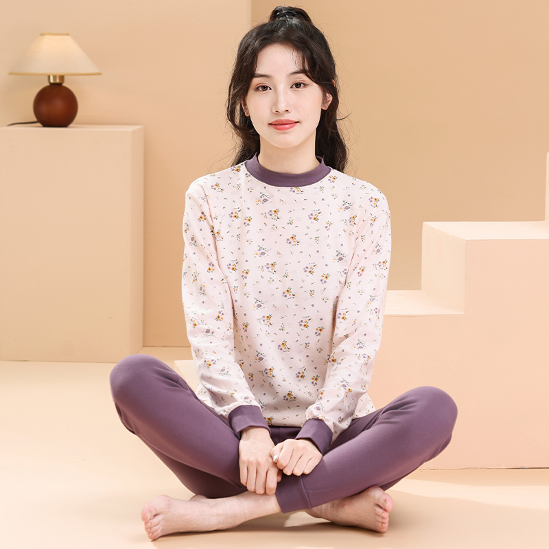 女大童秋衣秋裤套装纯棉儿童青少年春秋打底内衣全棉女孩线衣衬裤