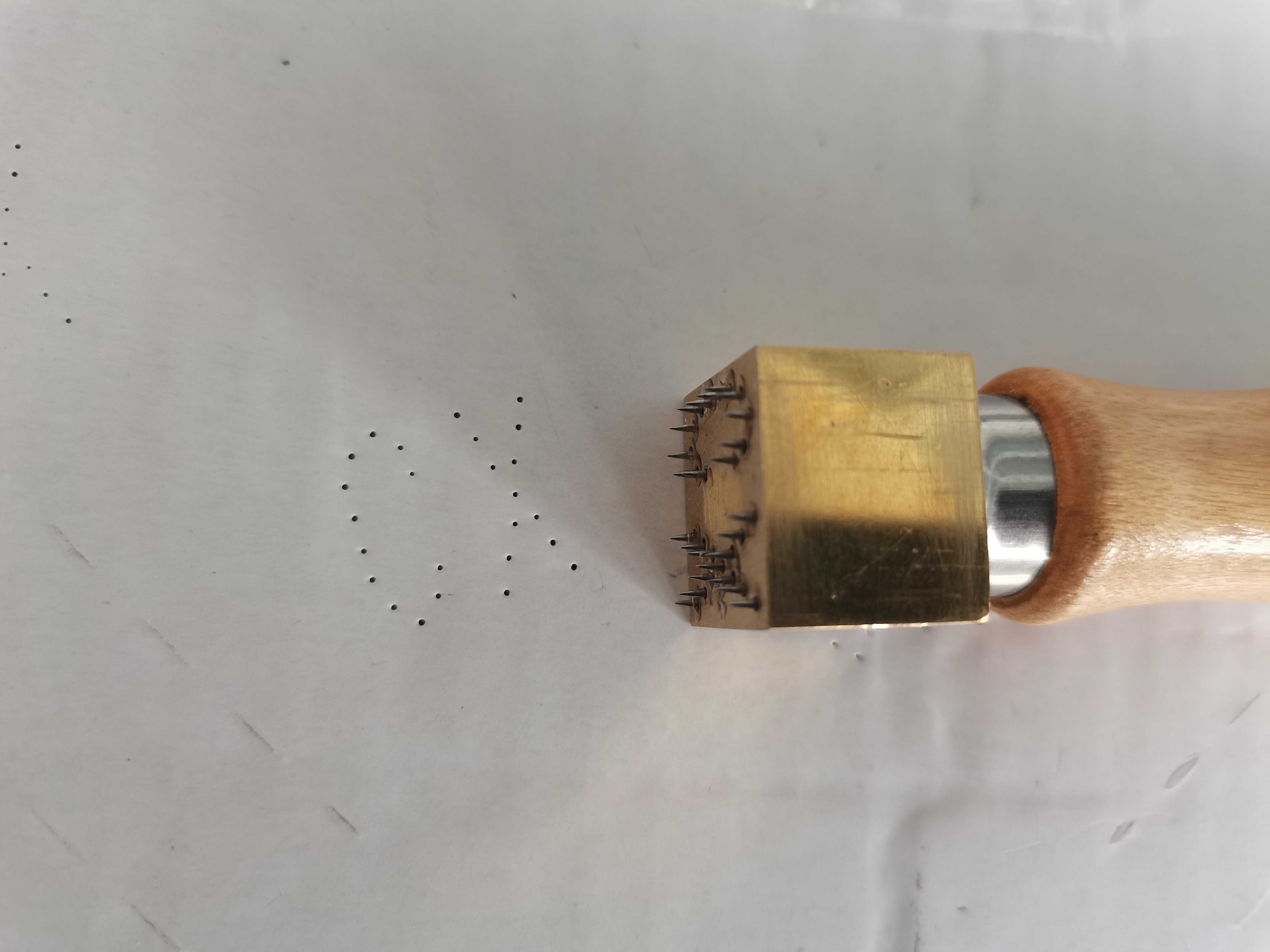 铜体钢针刺印暗记号防伪盖章无需印油防串货啤酒牛奶白酒纸箱