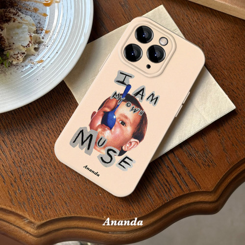 欧美ins搞怪宝宝iPhone16promax苹果13新款创意情侣手机壳12pro缪斯11小众高级感14/15plus原创华为p70全包15