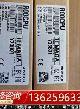 三菱R00CPU模块，型号1FMA0A，正品！日本制[议价]