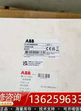 ABB JSHD4-2-AB三位控制器，型号2TLA01[议价]