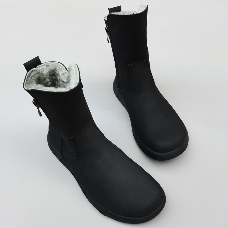 羊皮毛一体男鞋真皮纯羊毛外贸保暖防滑中筒加厚东北大棉雪地靴冬,流行男鞋,时尚雪地靴,淘宝优惠券,粉丝福利购,淘宝优惠卷