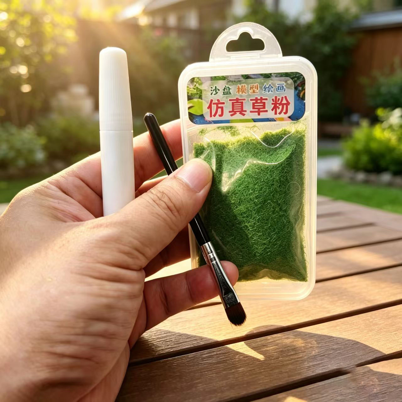 绿色仿真苔藓人造草微景观沙盘